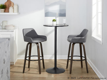 Majestic Office Furniture 30" Fixed-Height Barstool - Set of 2