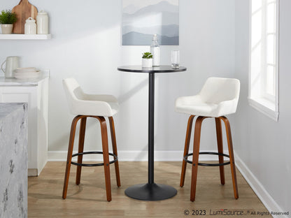 Majestic Office Furniture 30" Fixed-Height Barstool - Set of 2