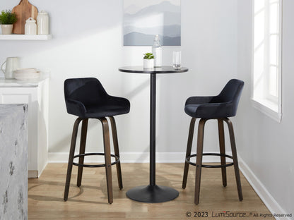 Majestic Office Furniture 30" Fixed-Height Barstool - Set of 2