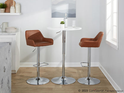 Majestic Office Furniture Adjustable Barstool - Set of 2