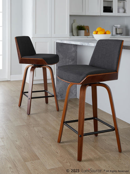Majestic Office Furniture 24" Fixed-Height Counter Stool - Set of 2