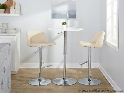 Majestic Office Furniture Adjustable Barstool - Set of 2