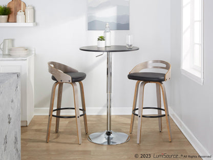 Majestic Office Furniture 30" Fixed-Height Barstool - Set of 2