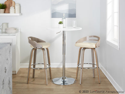 Majestic Office Furniture 30" Fixed-Height Barstool - Set of 2