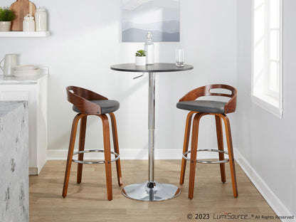 Majestic Office Furniture 30" Fixed-Height Barstool - Set of 2