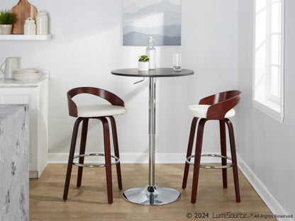 Majestic Office Furniture 30" Fixed-Height Barstool - Set of 2