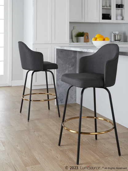 Majestic Office Furniture 26" Fixed-Height Counter Stool - Set of 2