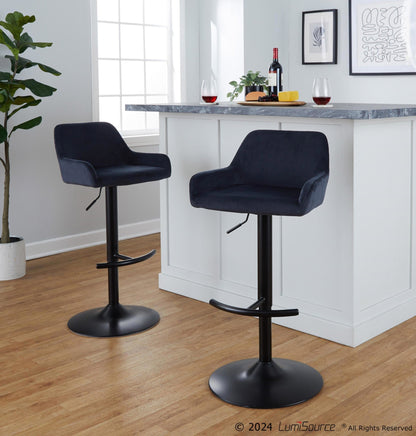 Majestic Office Furniture Adjustable Barstool - Set of 2