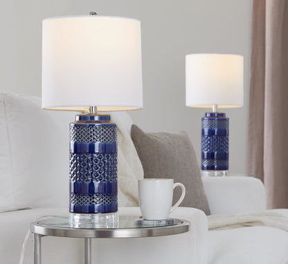 Lumisource Casa 21" Ceramic Table Lamp - Set of 2