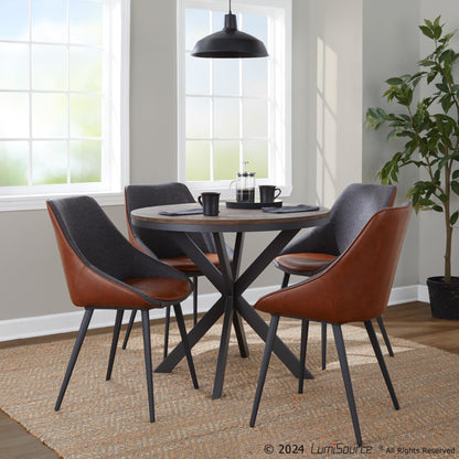 Majestic Office Furniture Two-tone Chair - Set of 2
