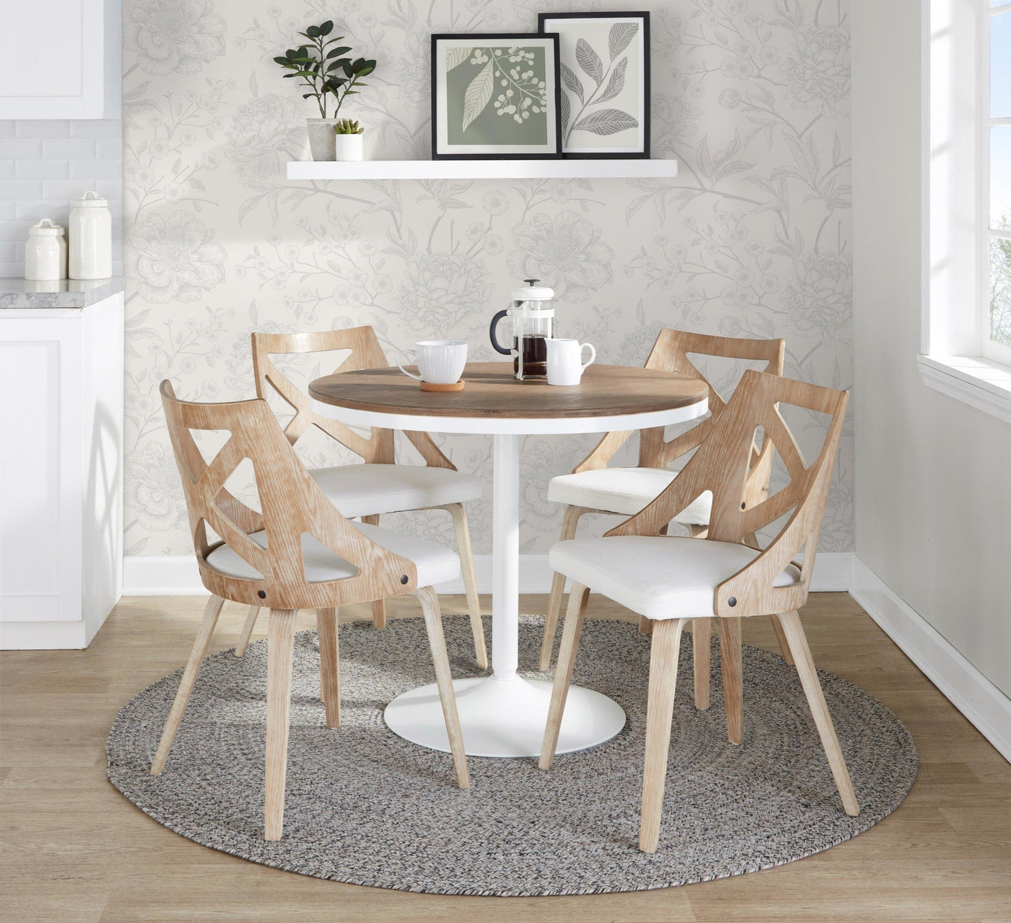 Lumisource Dakota-charlotte Dining Set - 5 Piece
