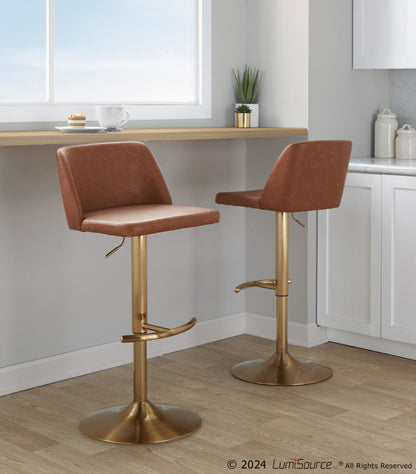 Majestic Office Furniture Adjustable Barstool - Set of 2
