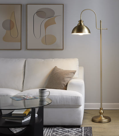 Majestic Office Furniture Reader 64" Metal Floor Lamp