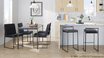 Majestic Office Furniture Stacker 26" Fixed-Height Counter Stool - Set Of 3
