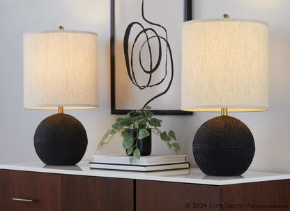 Majestic Office Furniture 23" Polyresin Table Lamp - Set of 2