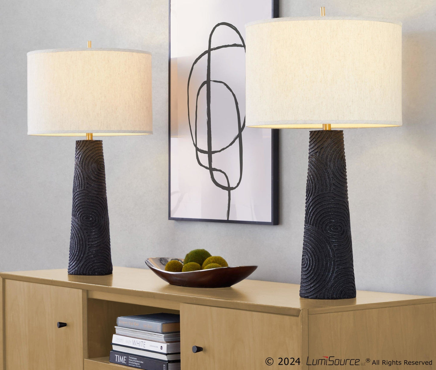 Lumisource Kona 31" Polyresin Table Lamp - Set of 2
