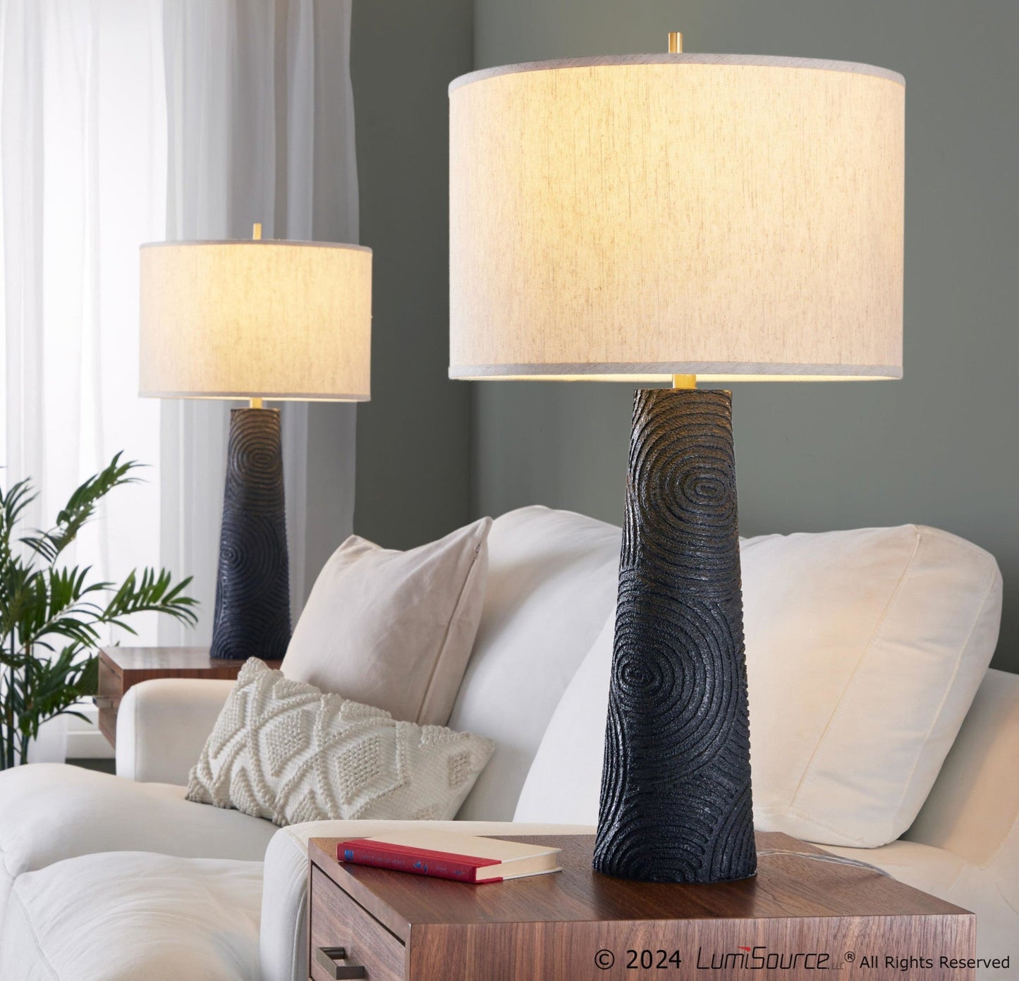 Lumisource Kona 31" Polyresin Table Lamp - Set of 2