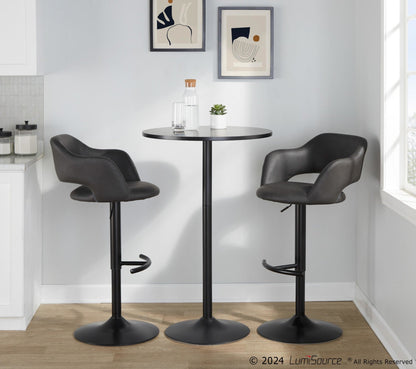 Majestic Office Furniture Adjustable Barstool - Set of 2