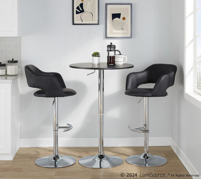 Majestic Office Furniture Adjustable Barstool - Set of 2