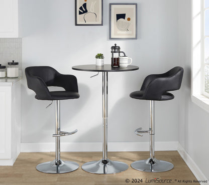 Majestic Office Furniture Adjustable Barstool - Set of 2