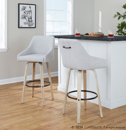 Majestic Office Furniture 30" Fixed-Height Barstool - Set of 2