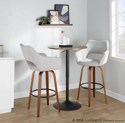 Majestic Office Furniture 30" Fixed-Height Barstool - Set of 2