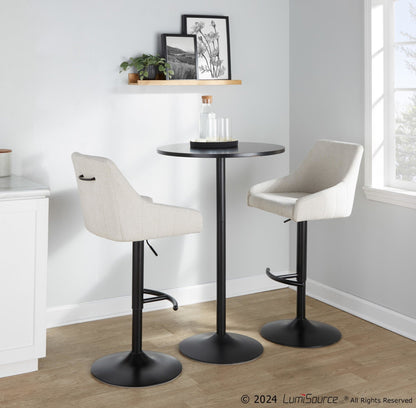 Majestic Office Furniture Adjustable Barstool - Set of 2