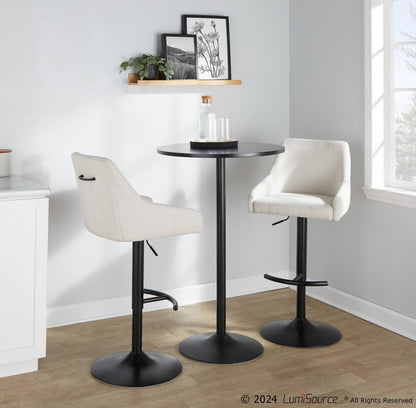 Majestic Office Furniture Adjustable Barstool - Set of 2