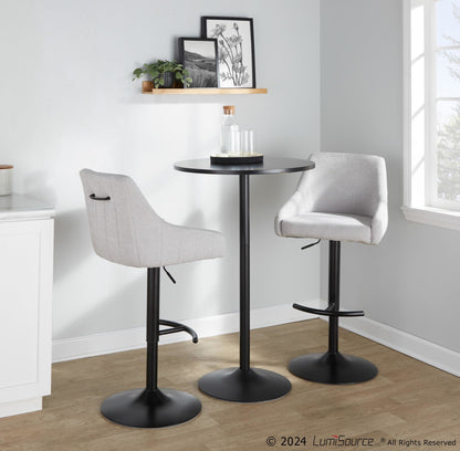 Majestic Office Furniture Adjustable Barstool - Set of 2