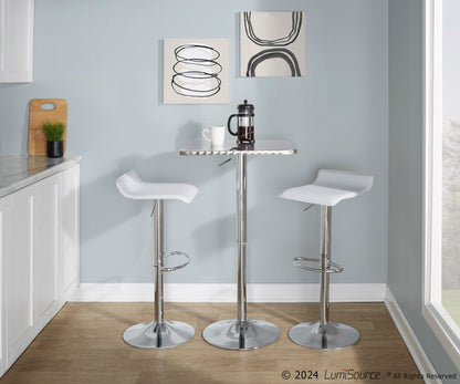 Majestic Office Furniture Square-ale Bar Set - 3 Piece