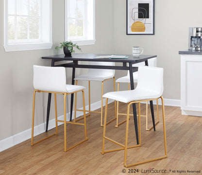 Majestic Office Furniture 26" Fixed-Height Counter Stool - Set of 2