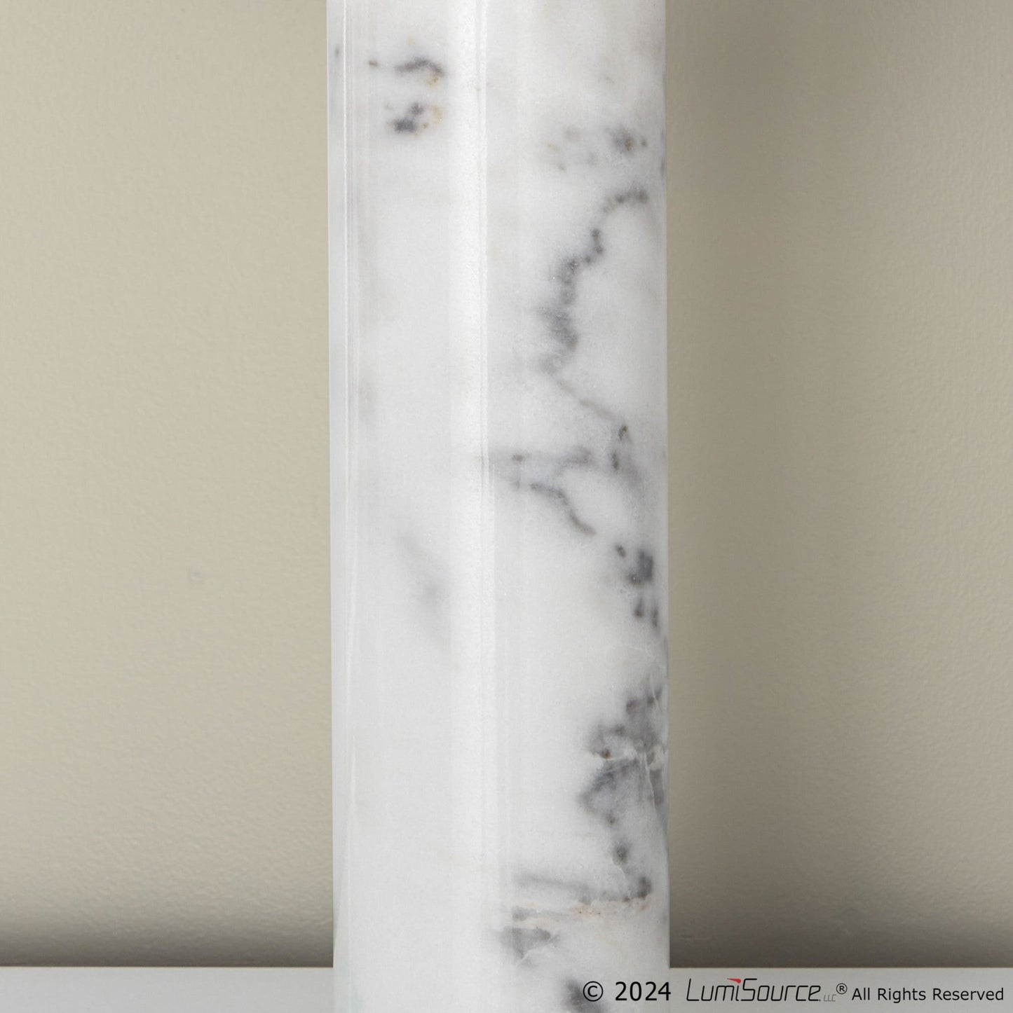 Lumisource Marbella 26" Marble Table Lamp - Set of 2