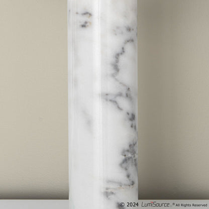 Lumisource Marbella 26" Marble Table Lamp - Set of 2