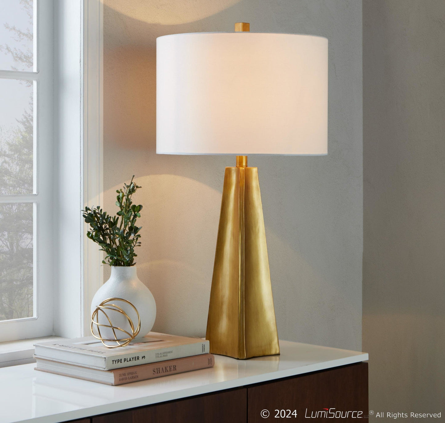 Majestic Office Furniture 29" Polyresin Table Lamp