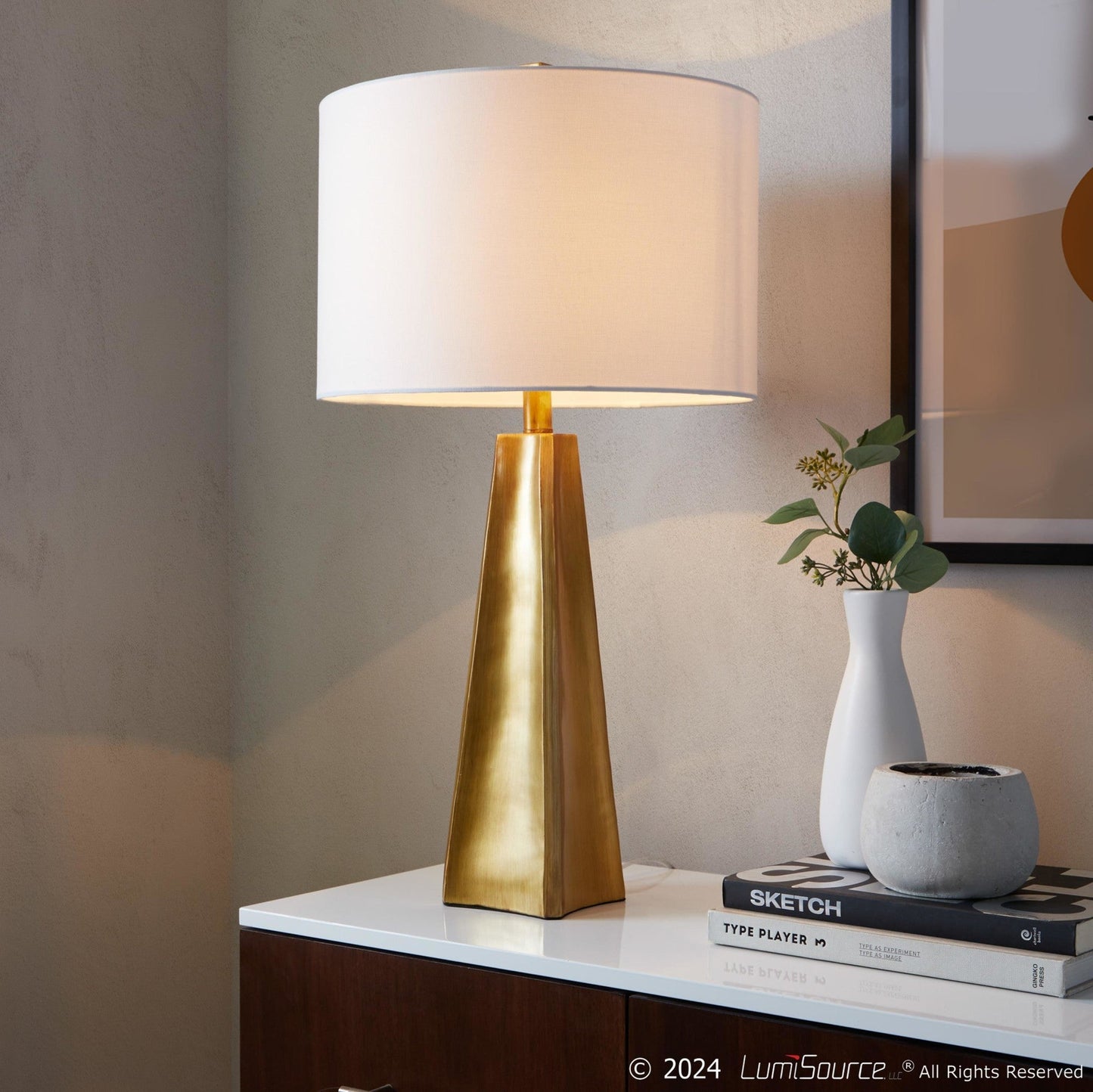 Majestic Office Furniture 29" Polyresin Table Lamp