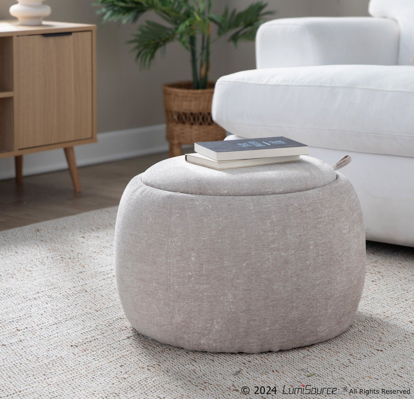 Lumisource Tray Pouf