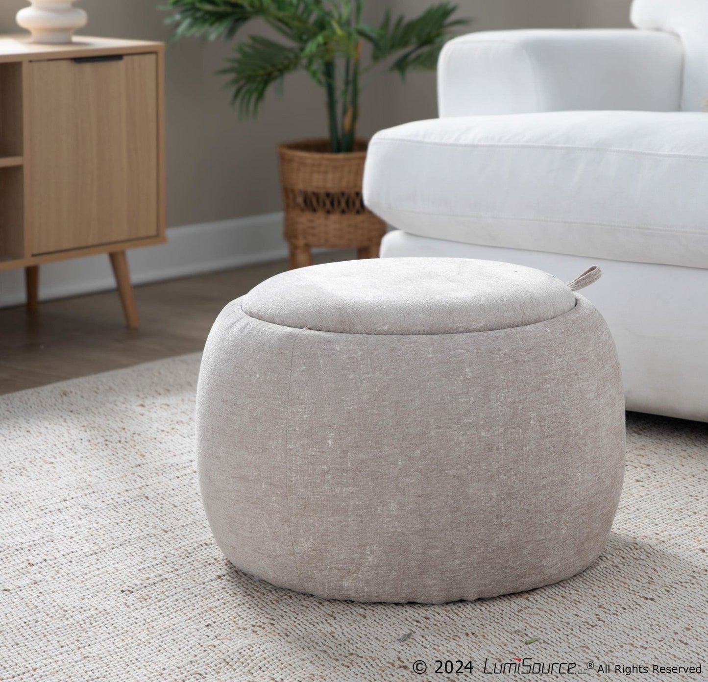 Lumisource Tray Pouf