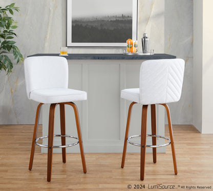 Majestic Office Furniture 30" Fixed-Height Barstool - Set of 2