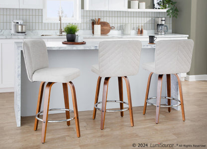Majestic Office Furniture 26" Fixed-Height Counter Stool - Set of 2