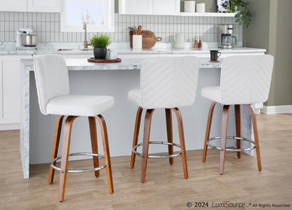 Majestic Office Furniture 26" Fixed-Height Counter Stool - Set of 2