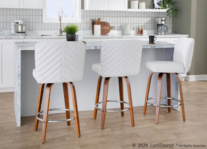 Majestic Office Furniture 26" Fixed-Height Counter Stool - Set of 2