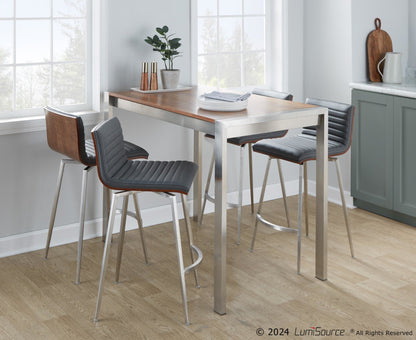 Majestic Office Furniture 26" Fixed-Height Counter Stool - Set of 2