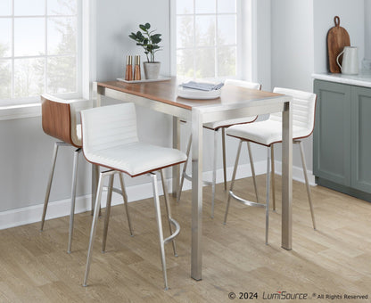 Majestic Office Furniture 26" Fixed-Height Counter Stool - Set of 2