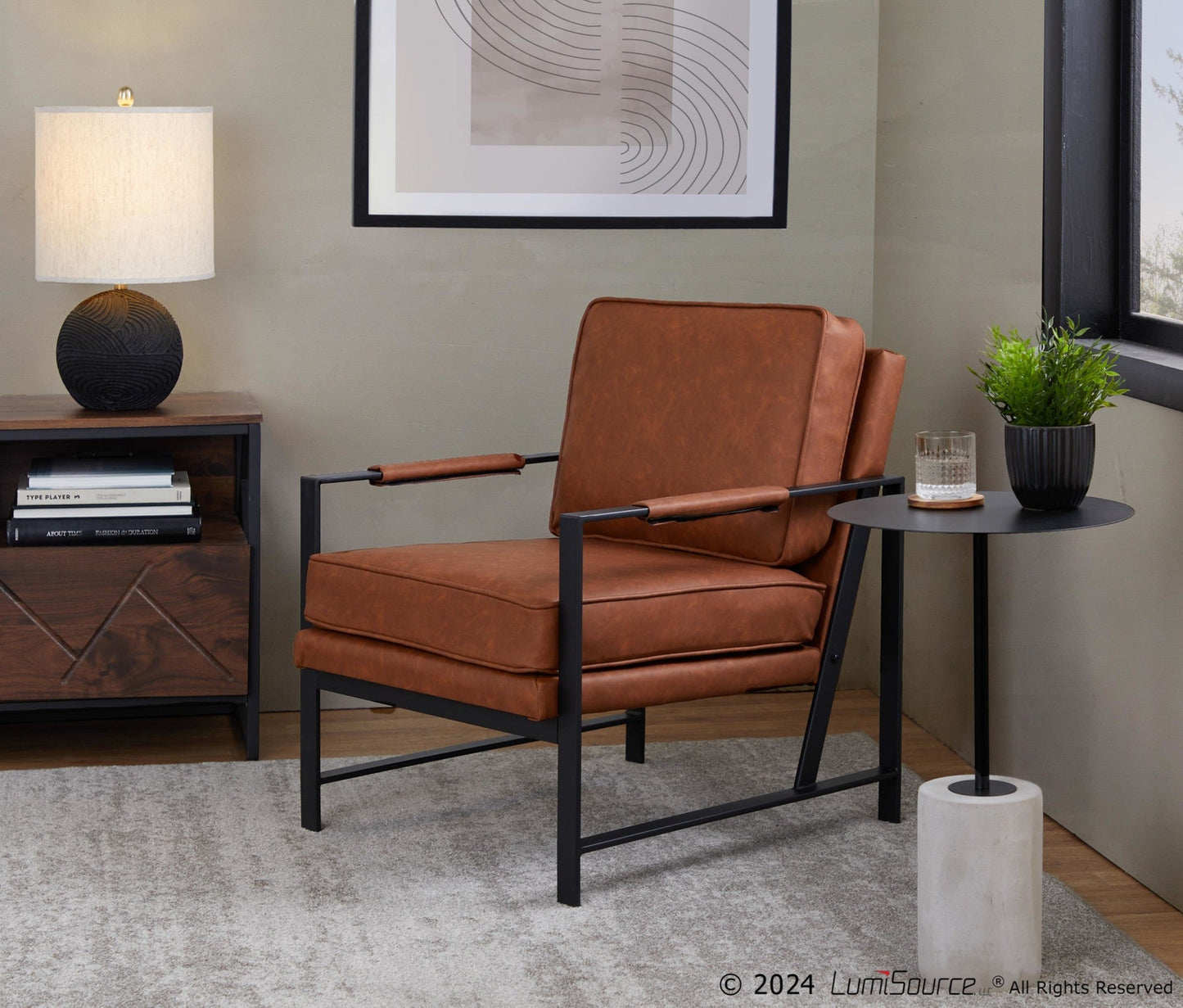 Majestic Office Furniture 23" Polyresin Table Lamp - Set of 2