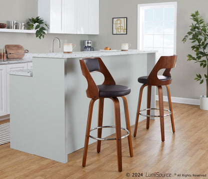 Majestic Office Furniture 30" Fixed-Height Barstool - Set of 2