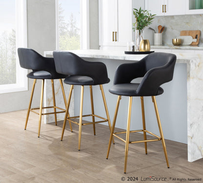 Majestic Office Furniture 26" Fixed-Height Counter Stool - Set of 2