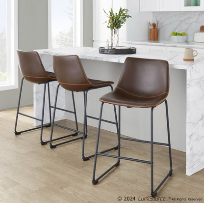 Majestic Office Furniture 26" Fixed-Height Counter Stool