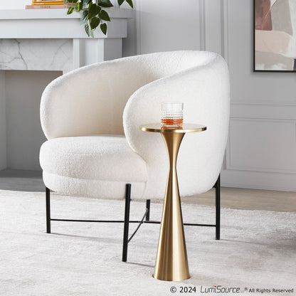 Majestic Office Furniture 22" Metal Side Table