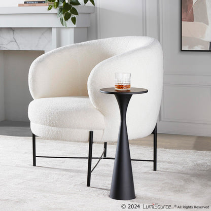 Majestic Office Furniture 22" Metal Side Table