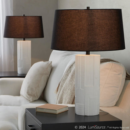 Majestic Office Furniture 26" Polyresin Table Lamp - Set of 2